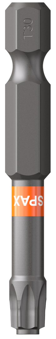 Bit T-Star Plus ART 88654 SPAX Cut-Case Bit T30+ SW 1/4 1Blist.a5Bits,50mm