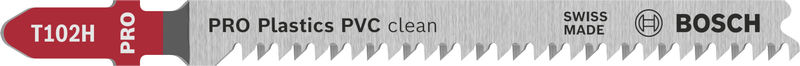 PRO Plastics PVC clean T102H Stichsägeblatt, 100 mm, 5-tlg.