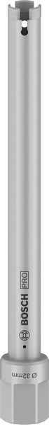 PRO Trockenbohrkrone, 32 x 330 mm, 1 1/4-Zoll UNC