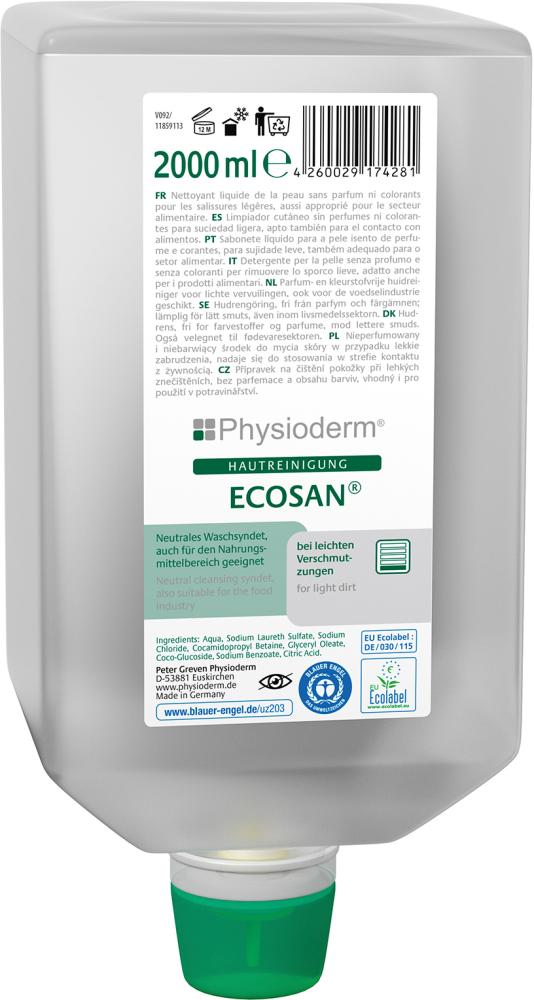 Hautschutzreiniger Ecosan2000 ml Varioflasche