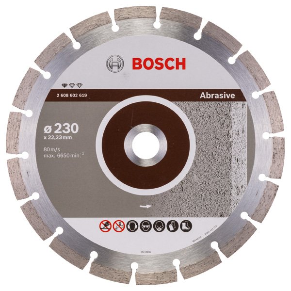 Diamanttrennscheibe Standard for Abrasive, 230 x 22,23 x 2,3 x 10 mm