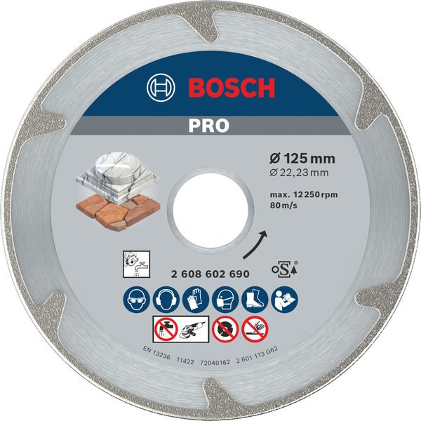 PRO Marble Diamanttrennscheibe, 125 x 22,23 mm