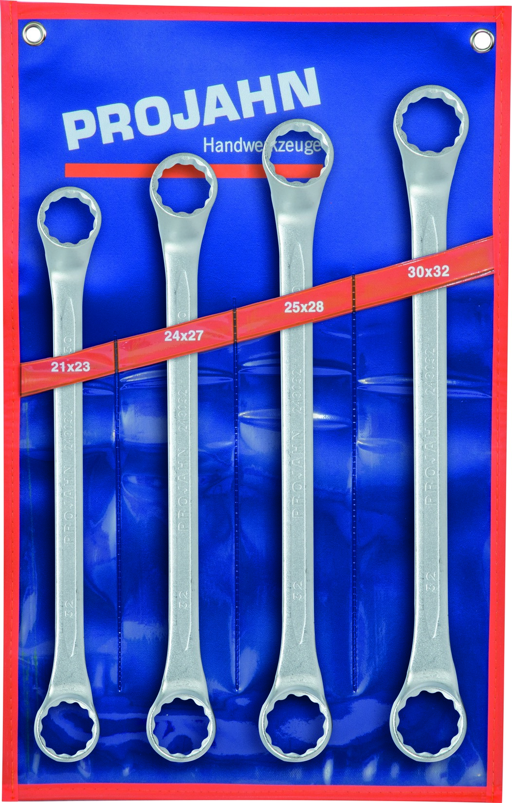 Doppelringschluessel Set 4tlg 21 x 23 - 24 x 27 - 25 x 28 - 30 x 32 mm