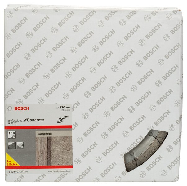 Diamanttrennscheibe Standard for Concrete, 230 x 22,23 x 2,3 x 10 mm, 10er-Pack