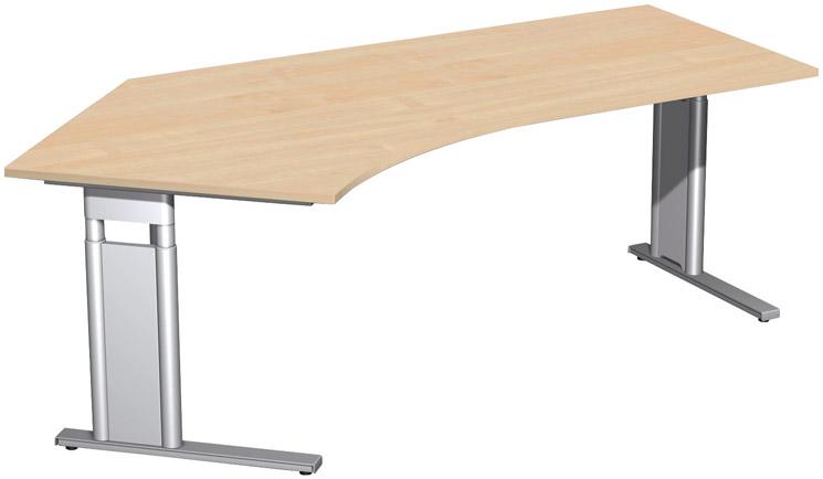 PC-Schreibtisch 135G l Ah2166x800/1130,680-820