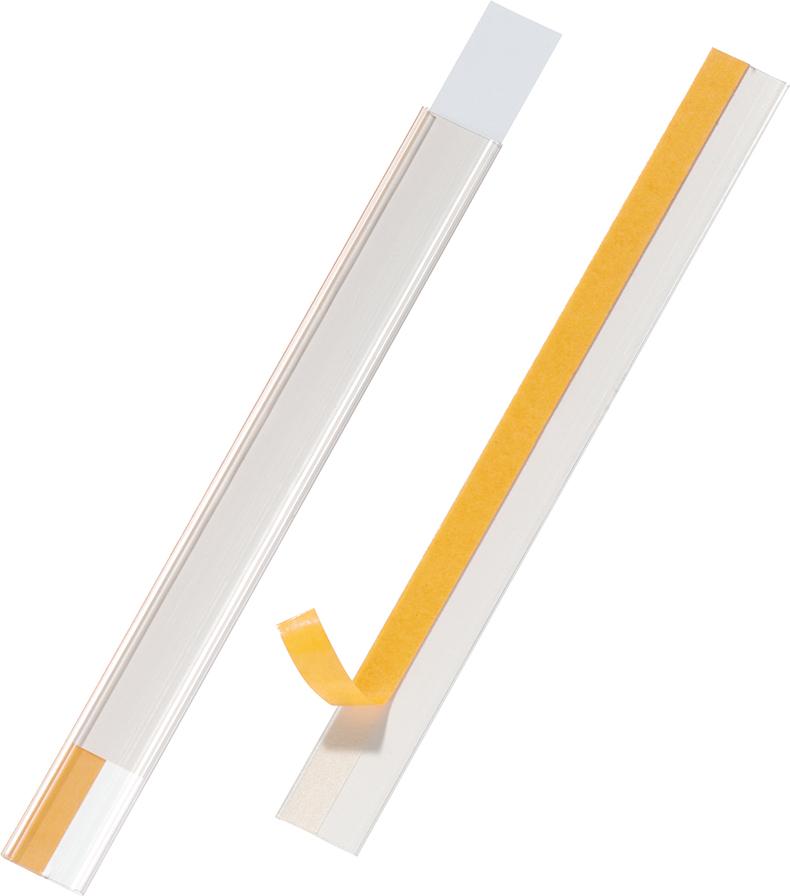 DURABLE Scannerschiene SCANFIX selbstklebend B200xH20mm 50 Stück