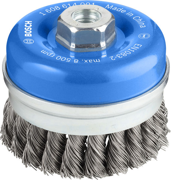 PRO Metal heavy Topfbürste, 90 x 0,5 mm, Gewinde