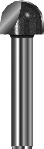 Hohlkehlfräser D 12,7 mm, L 41,3 mm, L2 9,5 mm