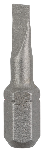 Schrauberbit Extra-Hart S 0,6 x 4,5, 25 mm, 25er-Pack