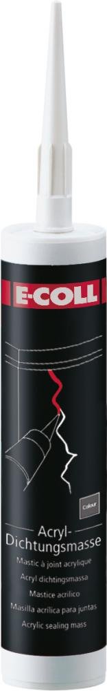 Acryl-Dichtungsmasse 310ml grau (F) E-COLL