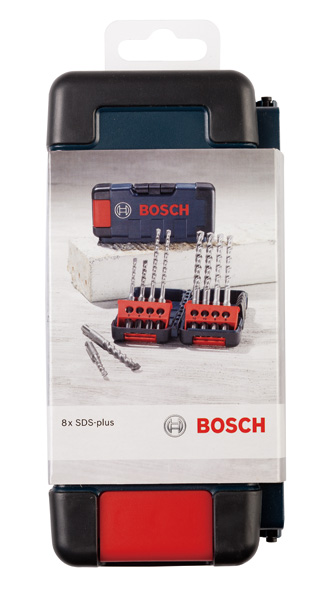 Hammerbohrer-Set B8 in Tough Box, 5–10 mm