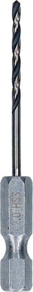 HSS PointTeQ Sechskantbohrer 2 mm, 10er-Pack