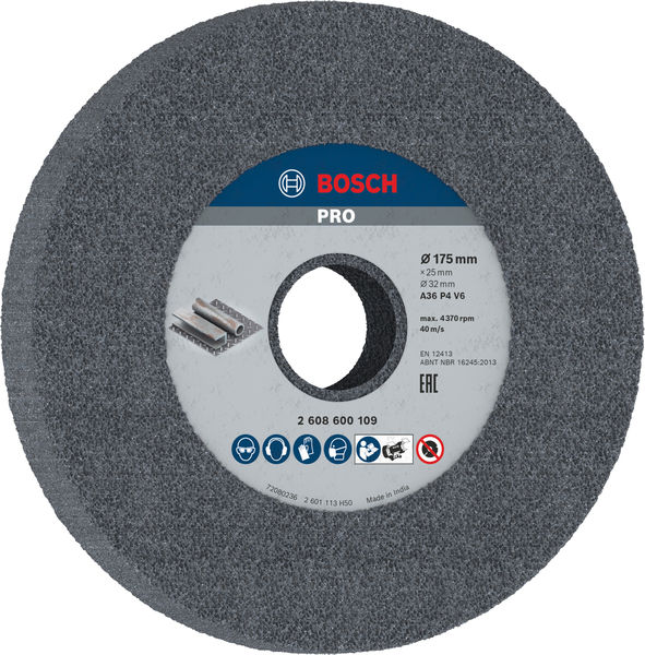 PRO Metal Schleifscheibe, 175 x 25 x 32 mm, G36