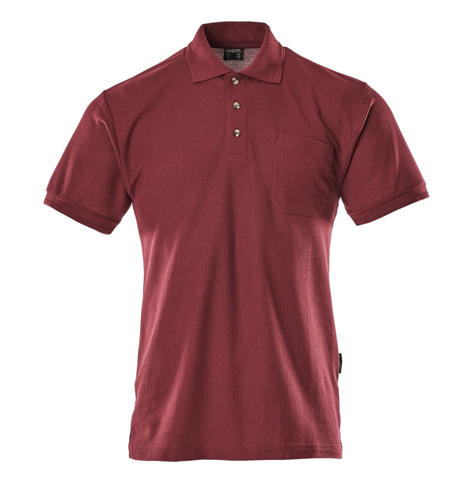 MASCOT® Borneo Polo-shirt Größe 2XL, bordeaux
