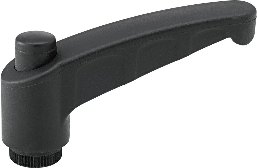 Klemmhebel mit IG Thermoplast, Gr. 45, M 6, Inhalt: 5 Stück FORTIS