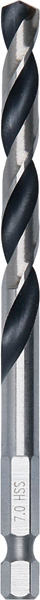 HSS PointTeQ Sechskantbohrer 7,0 mm