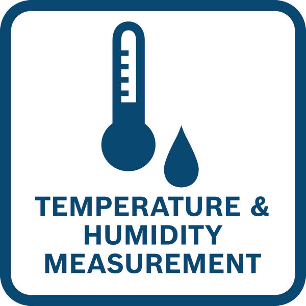 Temperatur-Feuchtigkeitsmessung Logo/Symbolbild