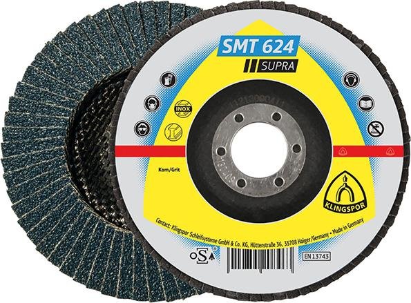 Schleifmopteller SMT624 115mm K 40 gew. Klingspor