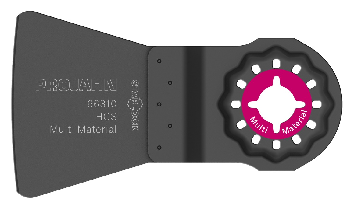 Schaber für Multimaterialien, HCS, Starlock, 52x38 mm, VE 1