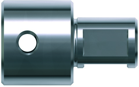 Adapter mit Weldon-Schaft für Fein Kernbohrer mit Quick-In-Schaft 19mm inkl. Auswerferstift