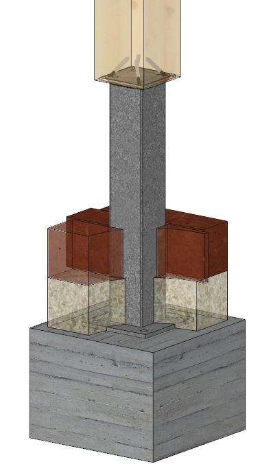 PB3B Stützenfuß