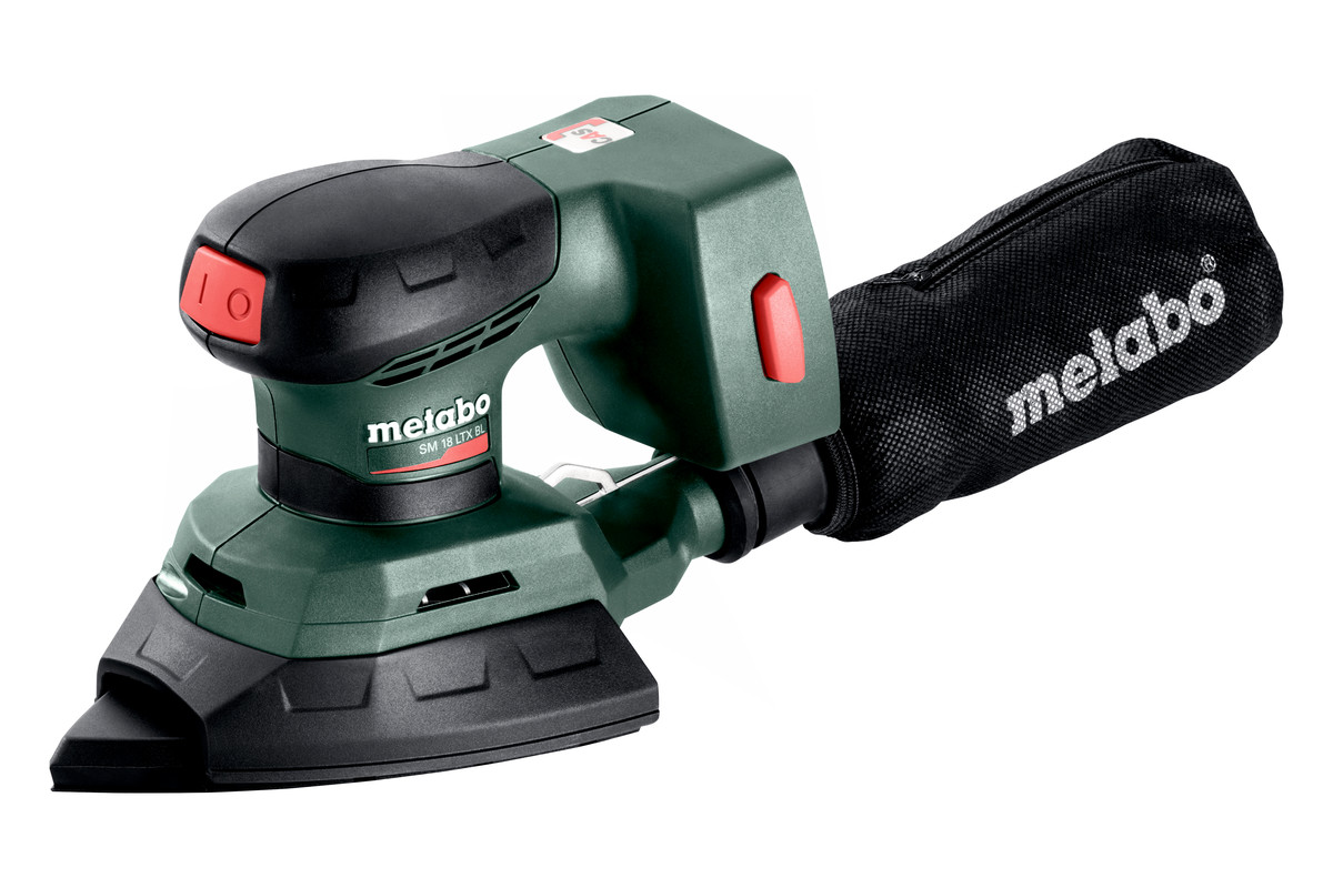 Metabo Akku-Multischleifer SM 18 LTX BL ohne Akkus und ohne Ladegeraet, Koffer