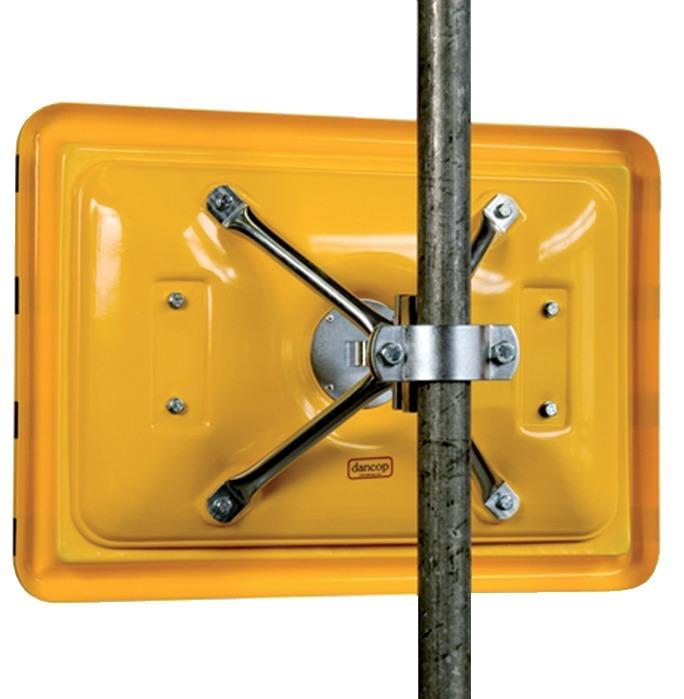 DANCOP Halter 1 CP/TM/TMImit Kugelgelenk für Wand- und Pfostenmontage 50-80mm