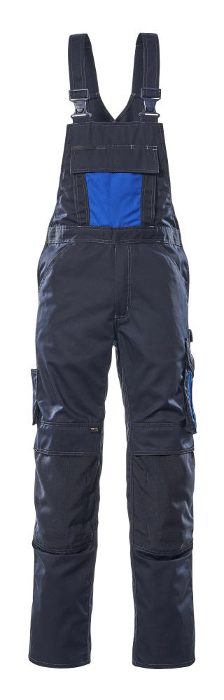 MASCOT® Augsburg Latzhose Größe 76C46, schwarzblau/kornblau