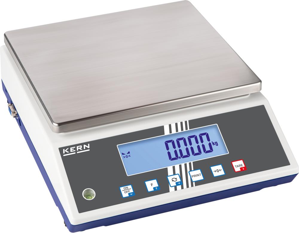 KERN Tischwaage FCB 12K1 Wägebereich 12kg Ablesbarkeit 0,001kg