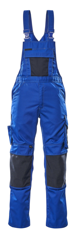 MASCOT® Augsburg Latzhose Größe 76C46, kornblau/schwarzblau