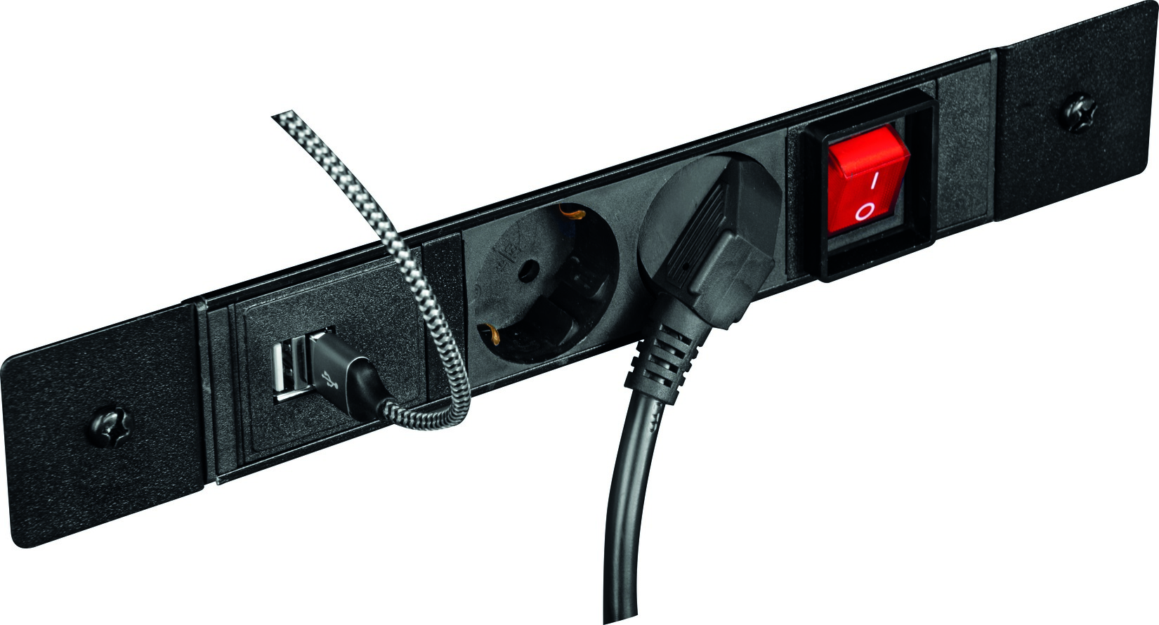 Zubehör Werkstattwagen UNIVERSE 240V Steckerleiste inkl. 5m Kabel und Kabelhalter