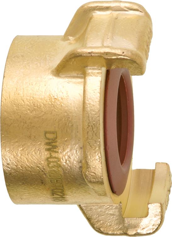 GEKA plus-Gewindestück K, MS, IG G1", DVGW, KTW BWGL, SB
