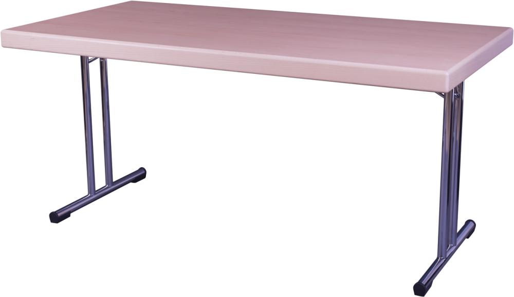 Klapptisch, Chrom, Buche KLT 1470 DT Chrom - 25mm