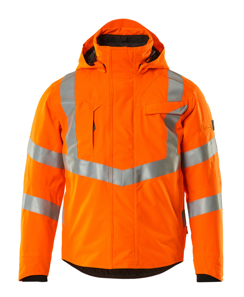 MASCOT® Hastings Winterjacke Größe 2XL, hi-vis orange