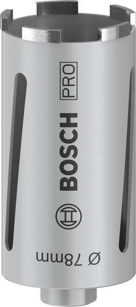 PRO Trockenbohrkrone, 78 x 150 mm, G 1/2 Zoll