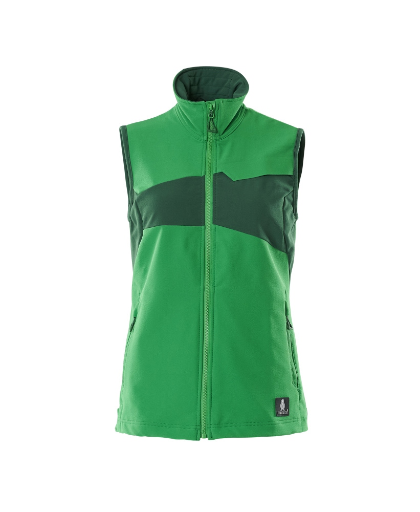 Weste, Damen, ULTIMATE STRETCH, leicht Weste Größe 2XL, grasgrün/grün