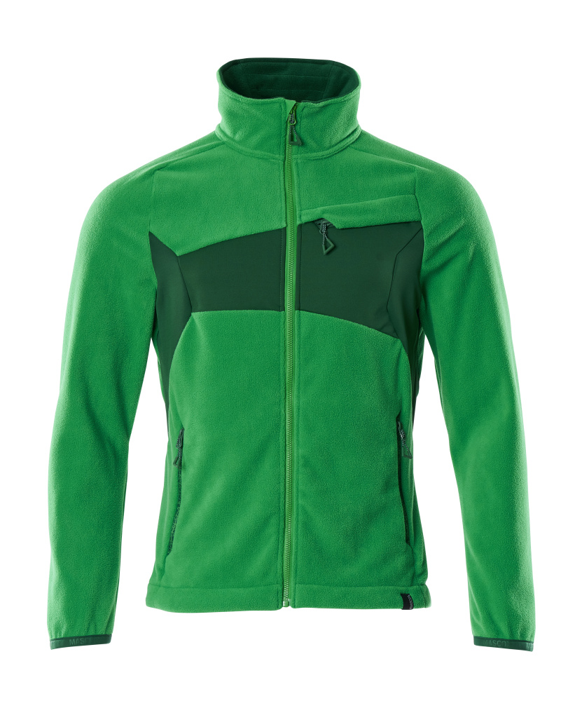 Fleecejacke mit Antipilling Fleecejacke Größe 2XL, grasgrün/grün