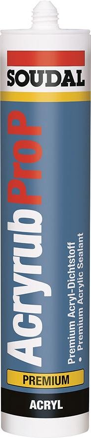 ACRYRUB P 310ml weiß SOUDAL
