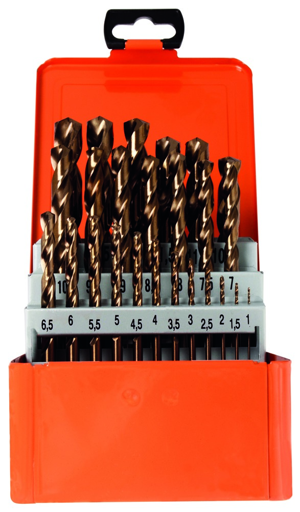 Bohrerkassette HSS-Co 25tlg, Typ N, 1-13/0,5 mm BASIC