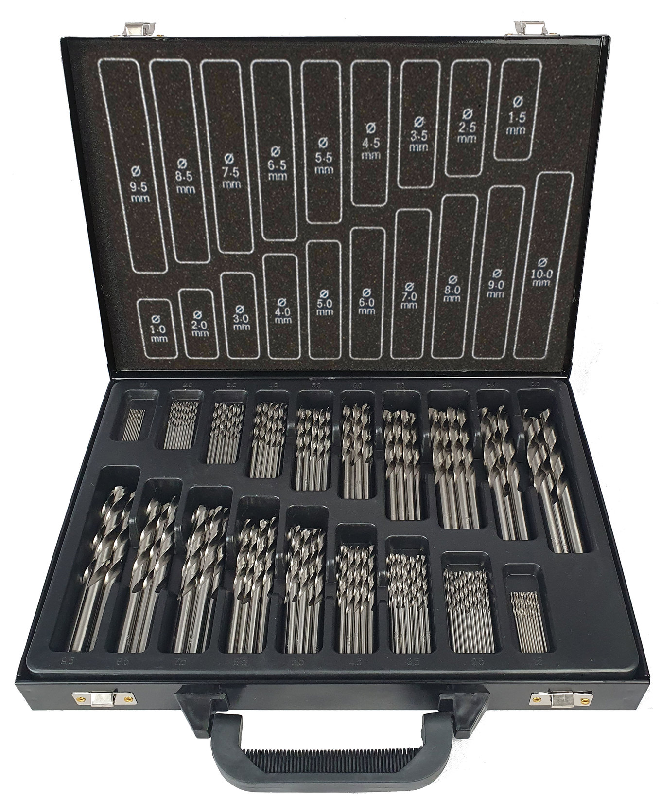 Bohrer-Magazin HSS-G 170tlg 1-10/0,5 mm BASIC