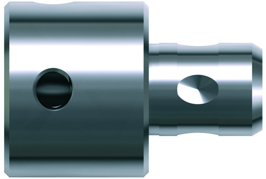 Adapter mit Quick-In-Schaft für Kernbohrer mit Weldonschaft 19mm inkl. Auswerferstift