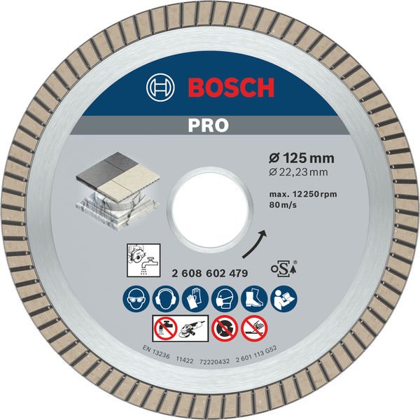 PRO Ceramic Diamanttrennscheibe, 125 x 22,23 mm
