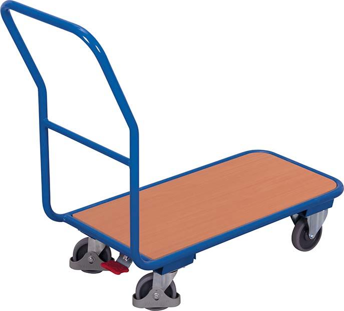 Magazinwagen 200 kg 1040x600 mm Gummiräder VarioFit