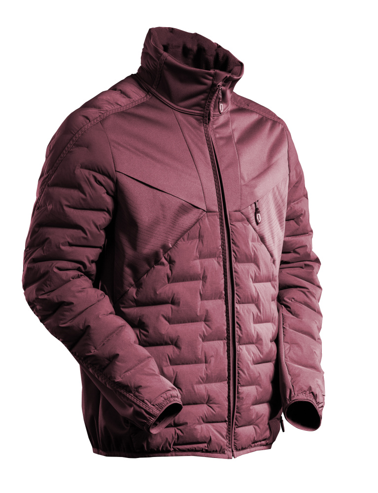 Jacke mit leichtem Futter Thermojacke Größe 2XL, bordeaux