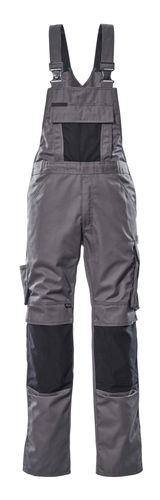 MASCOT® Augsburg Latzhose Größe 76C46, anthrazit/schwarz