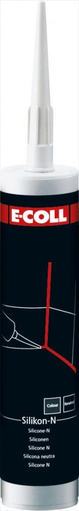Silikon-N Dichtmasse 310ml grau E-COLL