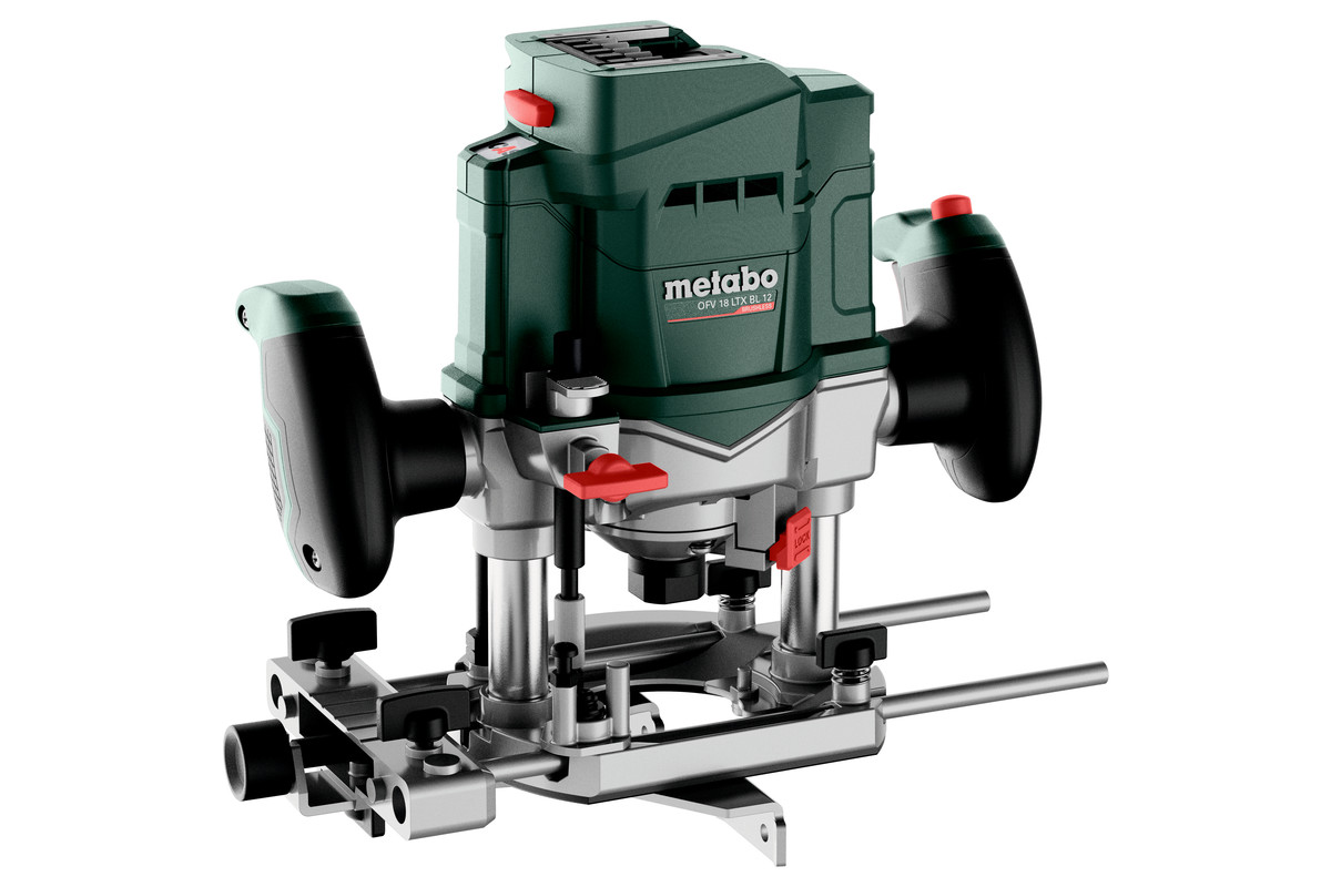 Akku-Oberfraese OFV 18 LTX BL 12 Metabo ohne Akku ohne Ladegerät metaBOX