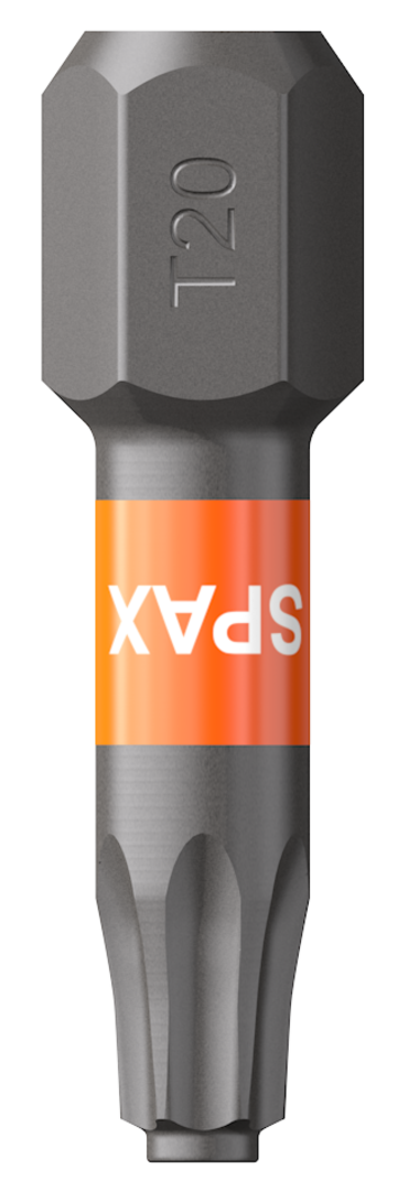 ABC Spax-Bits T-Star plus T 20 x 25, für 3,5 - 5,0 mm Schrauben i Hakendosen à  5 Stück