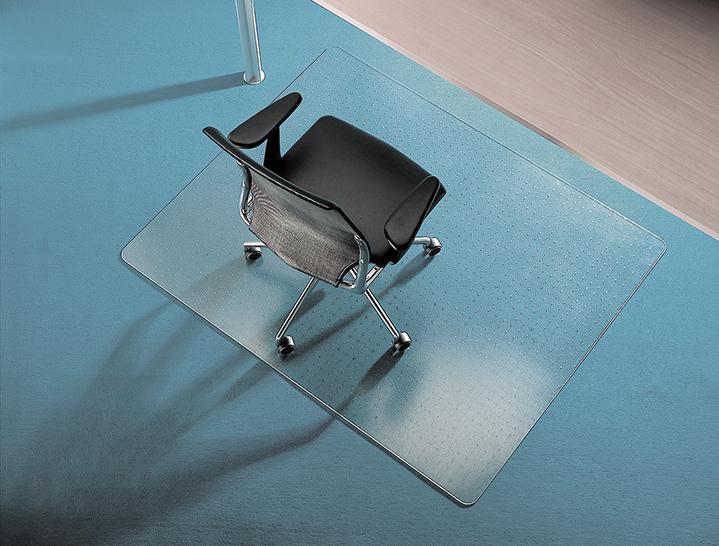 Bodenschutzmatte Ecogrip Solid B120xT110cmTeppichböden transparent