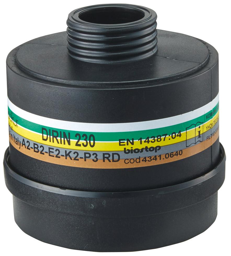 Mehrbereichskombifilter Dirin 230, ABEK2-P3R D EKASTU Safety